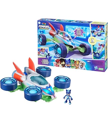 PJ Masks - Incontra Gli Eroi Del Potere, Action Figure E Playset Per Bambini, Giocattoli Ufficiali