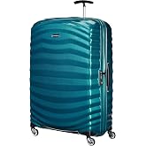 Samsonite Lite-Shock Cabin Trolley Case, 81 cm | Petroleum Blue, 124 L hard case, with Curv material, cushioning shell and re