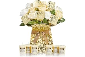 thegiftbox Candle Bouquet Gifts for Women Gifts for Mum Ladies Luxury Gifts for Birthday Christmas Gifts (Jasminerose)