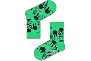 Happy Socks Kids Disney Face It, Mickey Sock Calcetines Unisex niños