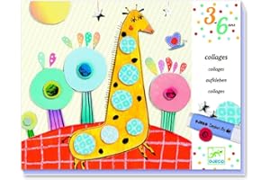 Djeco - Djeco-Collage Pour Les Petits Très Pop