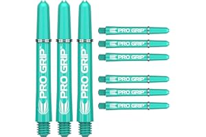 Target Darts 3 x aste per Freccette PRO Grip – 9 in Totale, N/A, Corpo Freccette, 110871, Acqua, Corto
