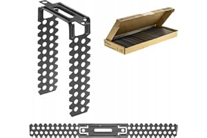 KNAUF Lot de 100 suspensions directes de plafond 75/125/175/225 mm en U 0,8 mm (ES60/75 (75 mm)