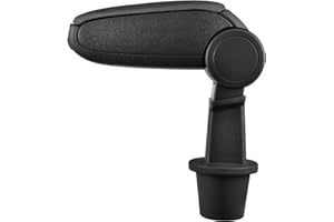 LP Trade Accoudoir Central pour Duster 1 I | Accessoire Console de Rangement et Repose-bras avec Compartiment Organiseur | Pièce Détachée d'Intérieur de Voiture | Tissu Noir