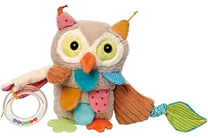 Sigikid Bambine attività Gufo 'PlayQ' -20 x 14 x 11 cm, Multicolore, Sigikid42185