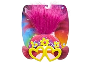 DREAMWORKS TROLLS World Tour Poppy's Rockin' Shades Toy Sunglasses - Fancy Dress Accessory for Kids