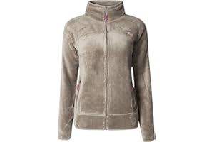 Geographical Norway Upaline Lady - Polaire Fine Femme Chaude Fermure Zip - Veste Automne Hiver Printemps Chaud Femmes - Longues Manches Pull Fourrure Doux Confort Outdoor