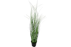 Klocke Kunstpflanzen Kleines Dekogras im Topf - Künstlich - Höhe 60cm