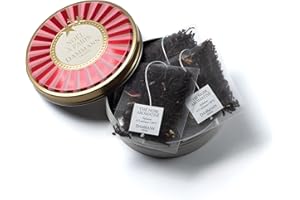 DOMORI Té de Navidad ''Noël à Paris'' en Mini Caja de Regalo de Lata, 6 Bolsitas, 12g - Dammann Frères