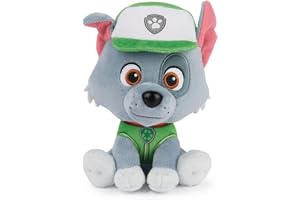 Officiell GUND Paw Patrol mjuk hundtema gosig plyschleksak stenig 6-tums mjuk lekleksak för pojkar och flickor i åldern 12 må