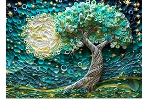 TangComplete - Puzzle Drzewo Życia dla Dorosłych 1000 elementów, puzzle dla dorosłych 1000 elementów, trudne zabawki do gry, niemożliwe puzzle, dekoracje rodzinne puzzle