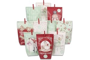 Pappersdrake adventskalender 2026 – DIY papperspåsar nötknäppare