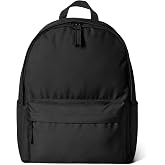 Amazon Basics Classic/Daily/School Backpack, Black, 1 Unit