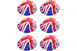 I LOVE FANCY DRESS VE Day Adults Union Jack Bowler Hat - Plastic British Flag Hat Fancy Dress Accessory - Perfect for Parties and National Celebrations