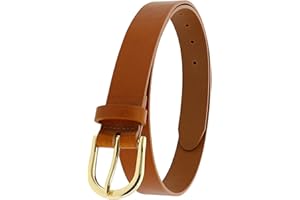 FASHIONGEN - Cintura da donna in pelle di toro, concia vegetale, RIVOLI