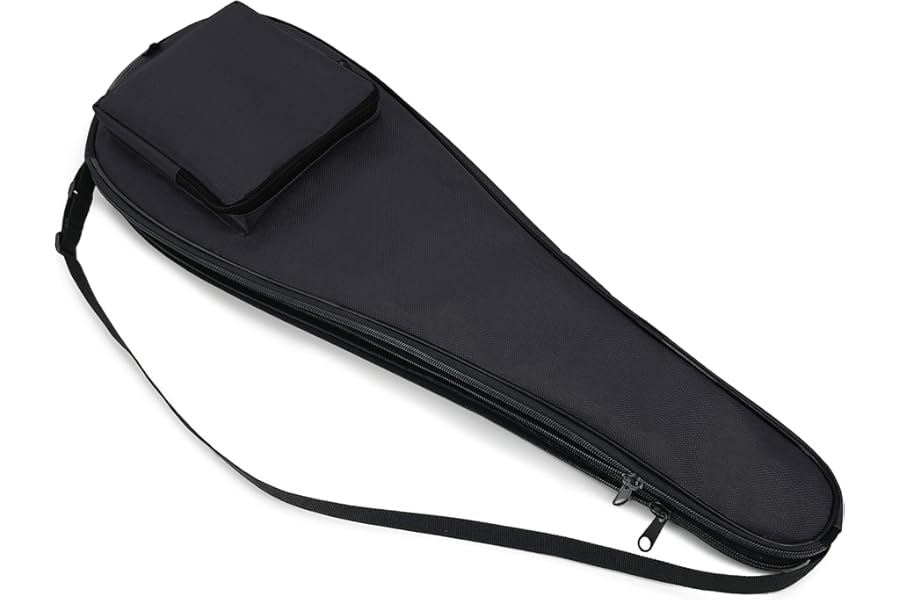 Gespann Squash Racquet Cover Up to Fits 2 Racquets with Zipperd Pocket