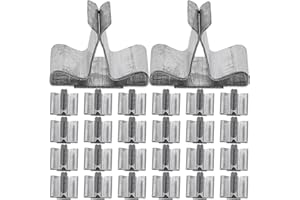 IMIKEYA 100pcs Metal Candle Wick Holders Centering Device for Wick Candle Making Accessories Universal Clips Wooden Sustainer Base Replacement