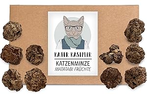 KATER KASIMIR Matatabi fruits séchés comme jouet pour chat (plus intense que l'herbe à chat séchée et les bâtonnets de matatabi)