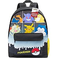 Pokemon Set Zaino 5 Pezzi Per Bambini Con Pikachu, Squirtle, Bulbasaur E Charmander - Scuola E Viaggio - 3