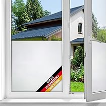 d-c-fix raamfolie Ava melkglaslook - 7,5 cm x 2m - statische privacyfolie met modern patroon voor glasoppervlakken - zelfhechtend, ondoorzichtig, decoratief