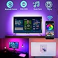 Parallax USB LED Light Strip 5M RGB 5050 Bluetooth App Control for TV Backlight Gaming Setup Decor