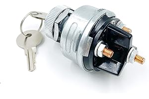 Senb Universal Ignition Starter Switch with 2 keys. Universal for Car, Tractor, Trailer and Agricultural