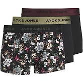 Jack &amp; Jones Jacflower Micro Fiber 3 Pack B&oacute;xer Hombre (Pack de 3)