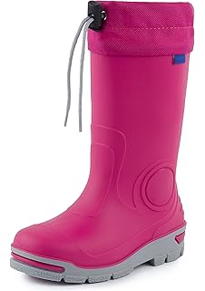 Lemigo Kim Kids Boys Girls Childrens Wellington Boots Rainy Snow Wellies