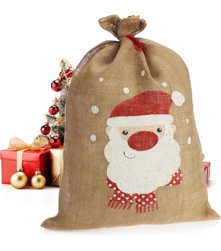 Il Numero 1 Del Risparmio-MAURY'S SACCO DI BABBO NATALE ROSSO 60 X 90 CM - Foto 2