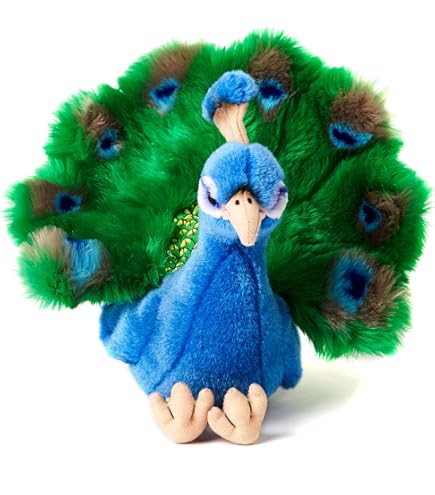 WILD REPUBLIC Peacock Plush, Stuffed Animal, Plush Toy, Gifts For Kids - View #7