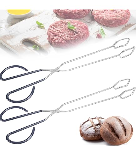 Grilltang, 3-delige set, roestvrij staal, keukentang, schaar, barbecue Grilltang, 3-delige set, roestvrij staal, keukentang, schaar, barbecue