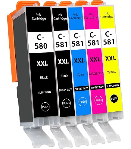 15 Cartucce Compatibili Canon PGI580 CLI581 Per Pixma TS9550, TS6350, TR7550 – Nero, Ciano, Magenta, Giallo, Fotoblu - Foto 1