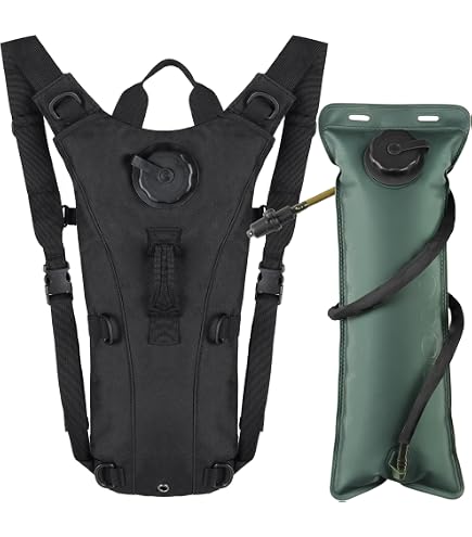 Zaino Tattico RAPIDSKY 55L Espandibile - Sistema MOLLE, Per Escursioni, Campeggio, Caccia, Avventure Outdoor, Colore Cachi