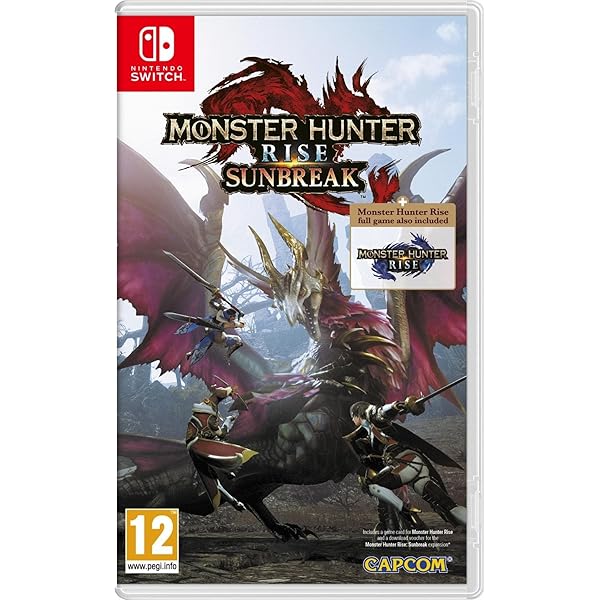 Nintendo Switch monsterhunter：rise Monster Hunter Rise: Nintendo Switch : Amazon.pl: Gry wideo