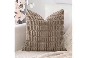 Artscope 1 stycken minimalistiska ribbade sammet kuddfodral färgglada kuddfodral för heminredning vardagsrum sovrum soffa 50
