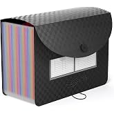 ABC life A4 Document Folder, A4 Folder, 26 Compartment Folder, File Organizer, Large Capacity Document Bag, Accordion Expandi