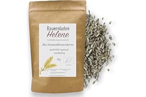 ‎BAUERNLADENHELENE NACHHALTIG-REGIONAL-SAISONAL Bauernladenhelene – Bio Sonnenblumenkerne geschält, 2kg, aus Österreich, zum Essen und Backen