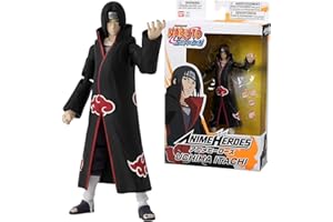 BANDAI - Anime Heroes - Naruto Shippuden - Action Figure Anime Heroes 17 cm - Itachi Uchiwa - 36902