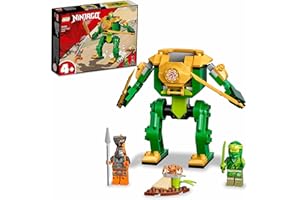 LEGO 71757 Ninjago Le Robot Ninja de Lloyd, Jouet pour Enfant dès 4 Ans avec Figurine Serpent, Set de Construction