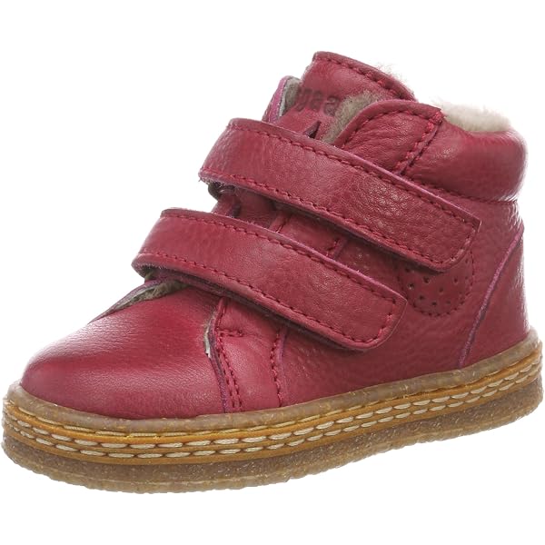 Bisgaard Unisex-Kindersneaker Mit Klettverschluss – Aus Echtem Leder, Bequem & Robust