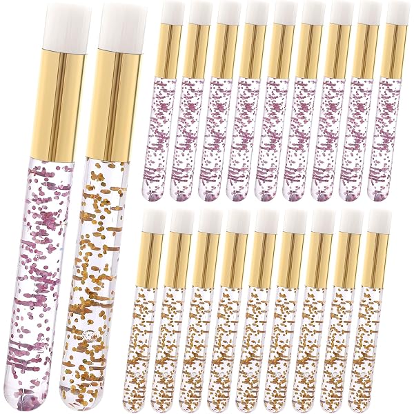 70 Wimpernbürsten + 20 Leere Mascara-Tuben Set - Einweg Applikatoren Mit Kristall-Design