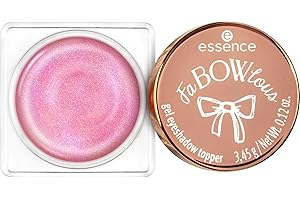 Essence Cosmetics Topper per ombretti in gel FaBOWlous, brillante, brillantinata, gel, 3.45 g