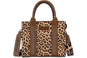 Montana West Women's Wrangler Tote Bag for Women Zipper Shoulder Handbag Totes