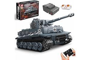 Mould King 20014 Modèle de réservoir télécommandé, kit de char technique Dual Control, jouet de char comme cadeau/objets de collection (800 pièces)