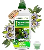 Purgrn Bio-Maracuja-Dnger 1 Liter  Fr schnelles, gesundes Wachstum   Zugelassen fr den Bio-Anbau  Extra Kalium fr aromatische Frchte   Ergiebiges Konzentrat fr 100 Liter Giewasser 1 Liter : Amazon.de: Garten
