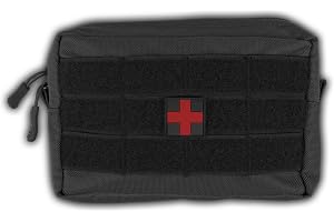 Mil-Tec® First Aid Set LEINA Pro • 25 delar • Första hjälpen set för utomhus, resor och hem • MOLLE IFAK väska • Nödfallsset