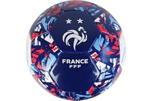 EQUIPE DE FRANCE FFF Ballon de Football France - 2 étoiles - Collection Officielle Equipe de France de Football - T 5