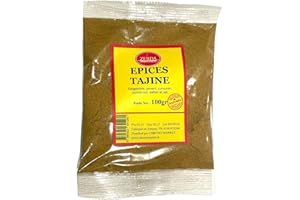 ZERDA SAVEURS D'ORIENT Epices Tajines 100g | ZERDA | Haute Qualité | 100% Naturel