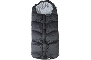 Looping Chanceliere Universelle pour Poussette | Tissu Polaire, Grande Taille (90cm), Jusqu'à 18 mois, Nid d'Ange Bebe