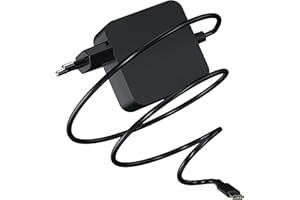NEW POW 65W Cargador Portatil USB C para Lenovo ThinkPad E14 T14 T480 L13 Yoga 720 730 910 920,HP Probook,Macbook Pro/Air,HUAWEI,Acer Chromebook Spin, ASUS,Dell,Xiaomi, Cargador Ordenador Tipo C